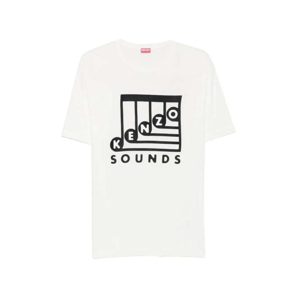 Kenzo Men Kenzo Sounds T-Shirt With Embroidery